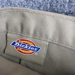 Vintage Y2K Dickies Skort Girls 14 Khaki Pleated Buckle Schoolgirl Uniform NWT