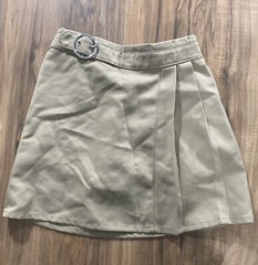 French toast skirt uniform big girls whith buckle accent Size 10