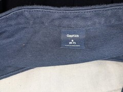 Girls Gap Kids Navy Blue Jumper And Skirt Uniform Sz 6-7