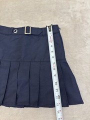 NWT Beverly Hills Polo Club Back To School Uniform Skort Skirt Navy Blue 6 NEW!