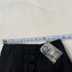 Dennis School Uniforms Black Twill Skorts W/ Tabs Junior Size New