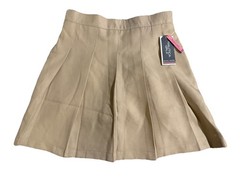 Nautica School Uniform Girls Khaki Pleated Skirt/Skort Size 12 NWT Free Shipping