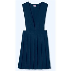French Toast Girls’ V-Neck Navy Pleated Jumper Size: