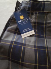 Dennis Uniform Girls Tyler Plaid G16 School Skirt NEW