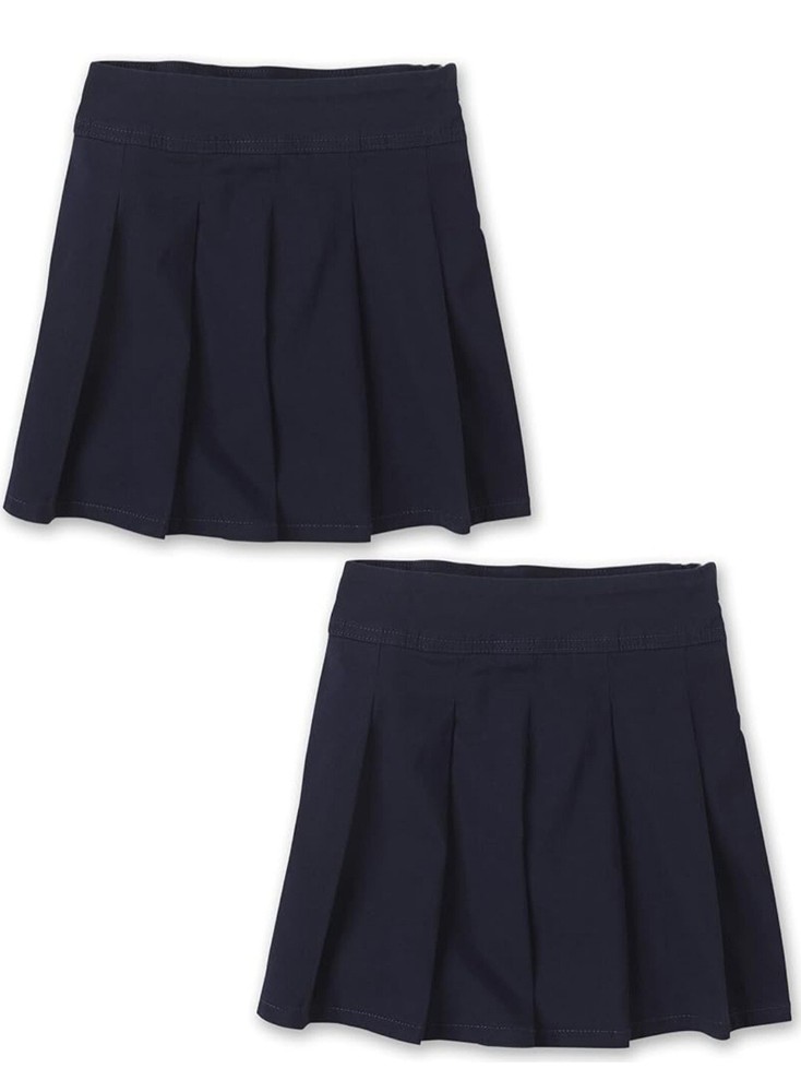 The Children’s Place Tidal 2 Pack Uniform Skort Skirt Size 14 Plus New With Tag