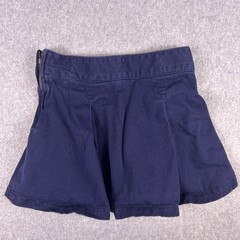 Gap Uniform Bottoms Short Dress Skort Skirt Girl 6 Small Navy Stretch School Lot