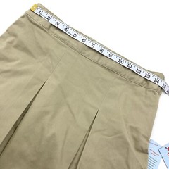 Cat & Jack Girls Size 10 Plus School Uniform Skirt Sourdough Beige Pleated NWD