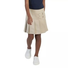 2-Pack French Toast School Uniform Scooter Skort Skirt, Khaki, Girls Sz 7, NEW