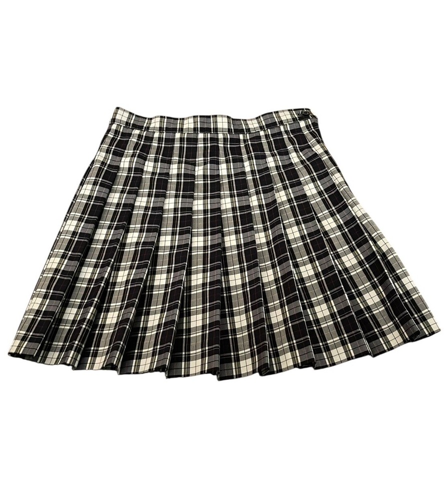 Dennis Uniform Plaid Pleated Skirt 018650 Girls 12 G12 Catholic School USA Union