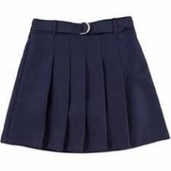 George Girls’ NAVY Uniform Belted Scooter SIze 8 1/2 #5141a.5140a