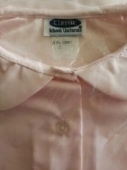 Classic Brand ~ School Uniform Shirt ~ Pink ~ Girl’s Size 7 ~ Short Sleeve