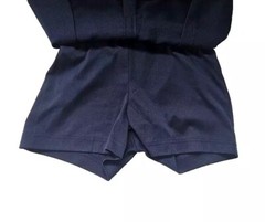 George Girls School Uniform Skirt Pleated Hem Pull On Navy Blue Size 10