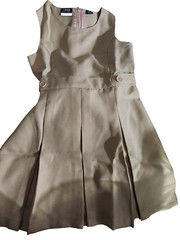 Izod Jumper Uniform Dress Girl 6X REGULAR Approved School – SU KHAKI