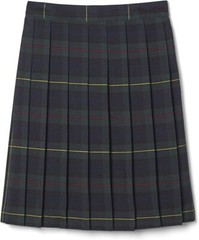Girls Green Plaid Pleated Skirt SV9002-C1 French Toast Sizes 7, 10 & 12
