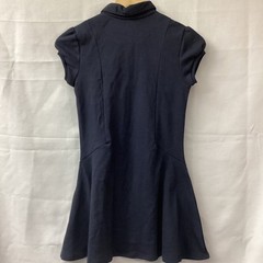 Nautica Girls Short Sleeve Navy Blue School Uniform Dress Plus Medium 8.5 / 10.5