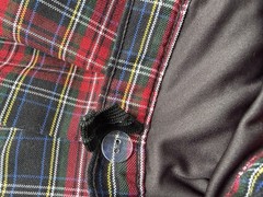 Becky Thatcher School Uniform Skirt Girls Size 7 Pleated Plaid Side Zip Lot Of 2