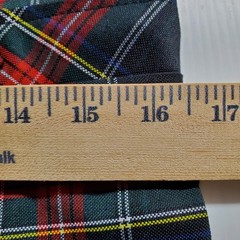 ☘️ Flynn O’Hara 10G Drop Waist Jumper Dress School Uniform Red Green Black Plaid