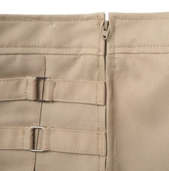 2-Pack French Toast School Uniform Scooter Skort Skirt, Khaki, Girls Sz 7, NEW