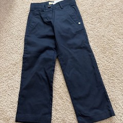 NWT Dennis Uniform Irvington Stretch Twill Flat Front Navy Pants Size G5