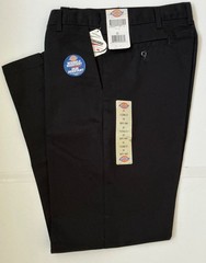 Dickies School Uniform FlexWaist Girls Black Size 12, 20