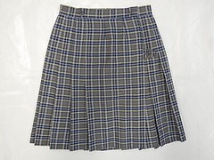 Girls R/K Gray Plaid Kilt Wrap-A-Round Uniform Skirt Reg. &plus Sizes 4 – 6 1/2