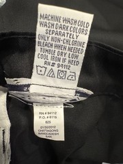 Genuine Uniform Girls Shorts Size 18 Regular Solid Black Casual Shorts Flaw