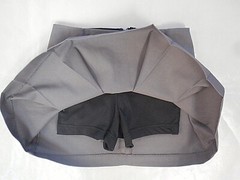 Girls A+ Gray Box Pleat Uniform Skort Sizes 6 – 14