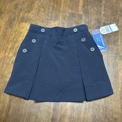 Nautica Navy Blue Girls 5 School Uniform Skirt Skort