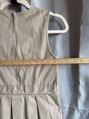 Classroom School Uniforms Sleeveless Jumper- Kahki Color Size 7 ALA
