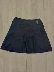 Arrow Uniform Pleated Skirt w/ Shorts Skort Blue Size 14 Regular Dark Academia