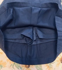 George Sz 10 1/2 Plus Navy Blue Pleated Skort NWOT