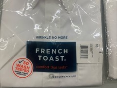 3 French Toast White Button Down Uniform Shirt Preppy School Girls Size 18