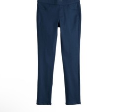 Cat And Jack Girls Navy Blue School Uniform Pants With Straight Leg NWT