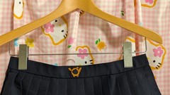 E174 ^_^ Japanese SchoolGirl Uniform Summer ! Perfect Condition. Navy.
