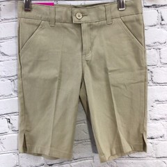 French Toast Shorts Girls Sz 10 Uniform Beige Lot of 2 Pairs New NWT