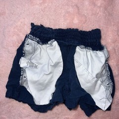 Navy Blue Girls Wonder Nation Size XS 4/5 School Uniform Stretch Casual Shorts