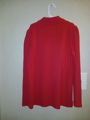 CHILDREN’S PLACE GIRLS UNIFORM BURGUNDY L/S POLO TOP SIZE XL (14)