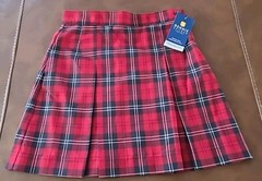 Dennis Uniform Girls Ward Plaid G8 School Skirt NEW
