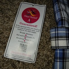 A+ Simply the Best Girls Plaid Jumper Dress Size 5 Blue School Uniform NWT
