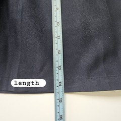 George Girls School Uniform Skirt Pleated Hem Pull On Navy Blue Size 10