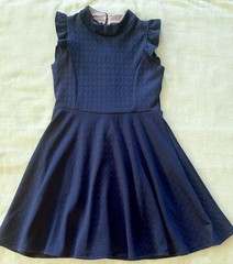 Beautiful Girls School Dress Uniform Size 10-12 Navy