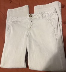 Girl’s Khaki School Uniform 2-Pc Lot Pant Sz 6 Skort Sz 6X/7 Lot# 1899