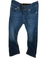 Girl’s Blue Levi Strauss Signature Jeans Size 6 New Elastic Waist 5 Pockets