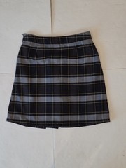 French Toast Uniform Blue Gold Plaid All-Around Pleated Skirt 8