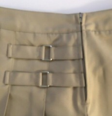 French Toast Size 12 Girl’s Uniform Skirt Khaki Beige Pleated Skort