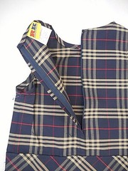 Girls R/K Black & Red Plaid Uniform Jumper Dress Reg. & plus Sizes 6X – 7 1/2