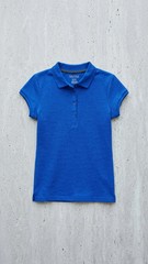 Nautica Nautica Girls School Uniform Short Sleeve Pique Polo, L/12/14