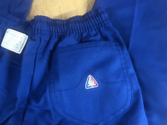 NWT new Vtg USA CAMPFIRE GIRLS Scouts UNIFORM PANTS Blue Youth M Medium 10-12