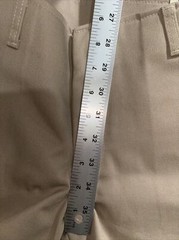 Girls K-12 GEAR Khaki Flat Front Uniform Casual Shorts Size 10 Tan Brown 2450GR