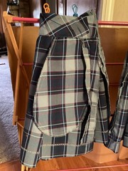 2 Parker Girls Sz 12 School Uniform Skirts Blue Plaid EUC adjustable waist
